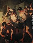 Luca Giordano The Forge of Vulcan painting